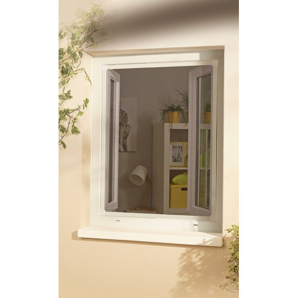 Profil aluminium Blanc 250cm pour moustiquiaire