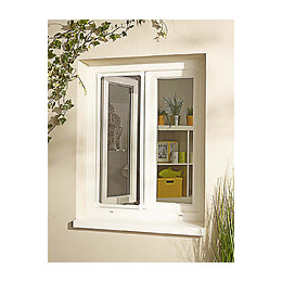 Profil aluminium Blanc 250cm pour moustiquiaire