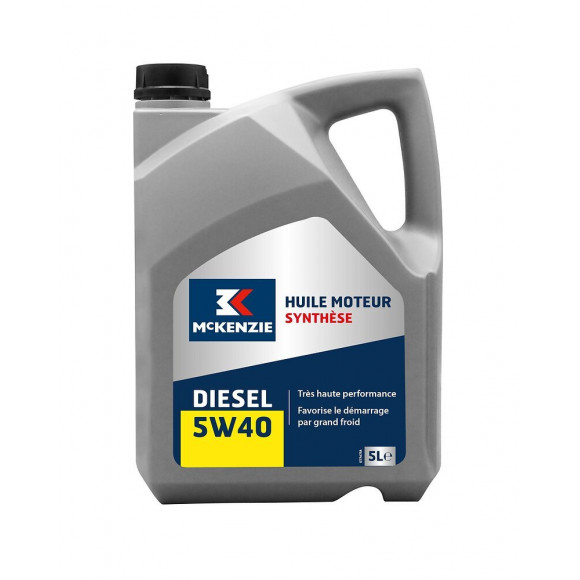 Huile moteur 5W40 diesel 5 litres