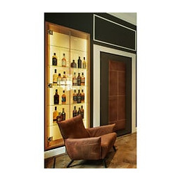 Petite Cimaise Flexible Avec Motif Linéaire P9050f