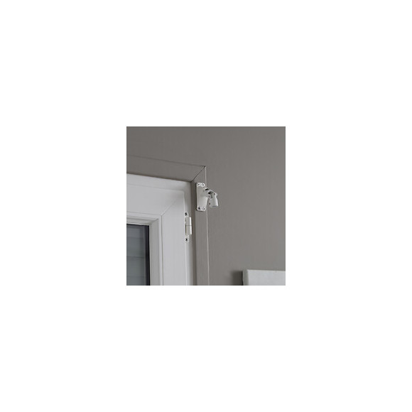 Cardan manivelle volet roulant rond 12mm poly Blanc