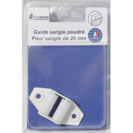 Guide sangle Blanc 22mm pour volet roulant