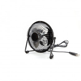 Mini ventilateur de table noir
