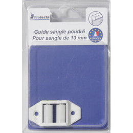 Guide sangle Blanc 13mm pour volet roulant