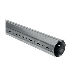 Tube octogonal 2000x40mm acier + embout - volet roulant