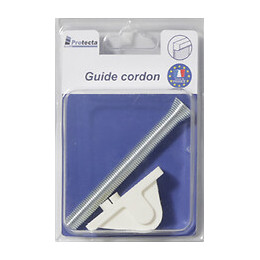 Guide cordon avec ressort flexible