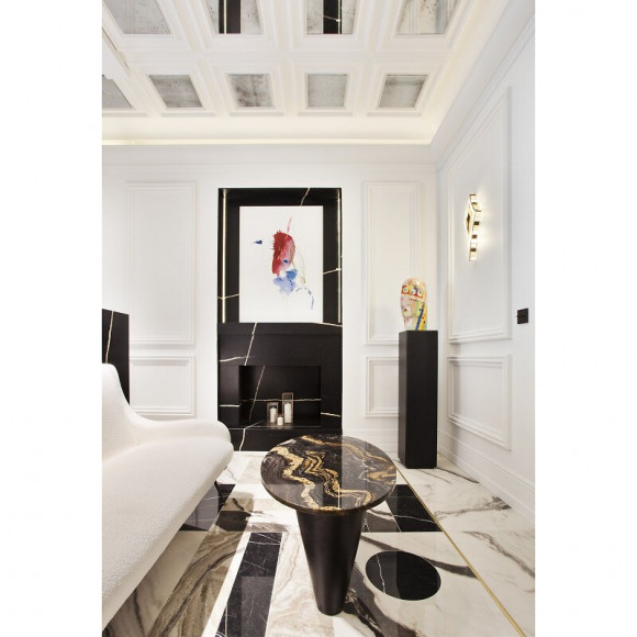 Cimaise Fragmentée Au Design Unique P4025