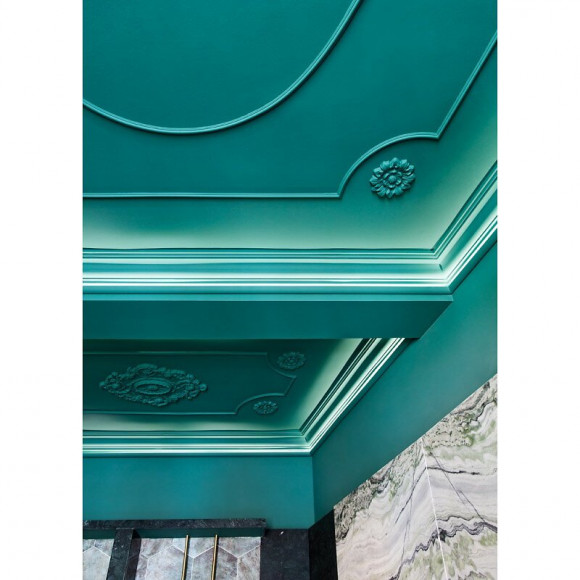 Petite Fleur De Plafond Décorative R12