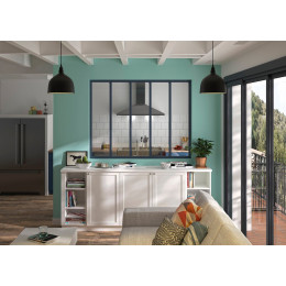 Kit verrière 5 carreaux 1080x1487mm gris