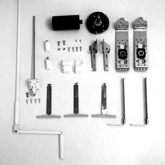 Kit manoeuvre motorisé volet traditionnel 2en1