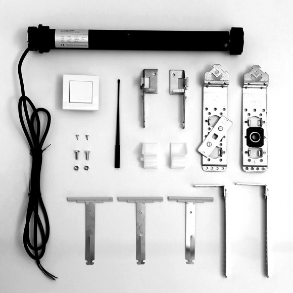 Kit manoeuvre motorisé filaire 10N.m pour volet roulant