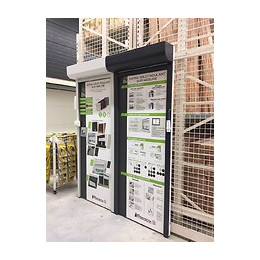 Présentoir volet sur-mesure 1 face