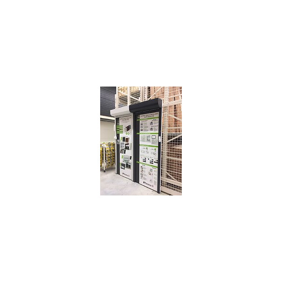 Présentoir volet sur-mesure 1 face