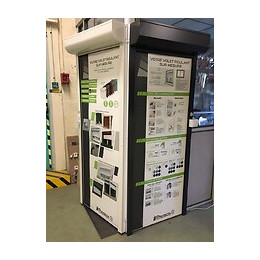 Présentoir volet sur-mesure 2 faces