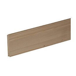 Planche sapin brut bord arrondi 12x120mm 2.50m/PEFC 70%