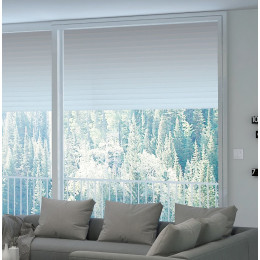 Volet roulant motorisé filaire alu Blanc 170x150cm