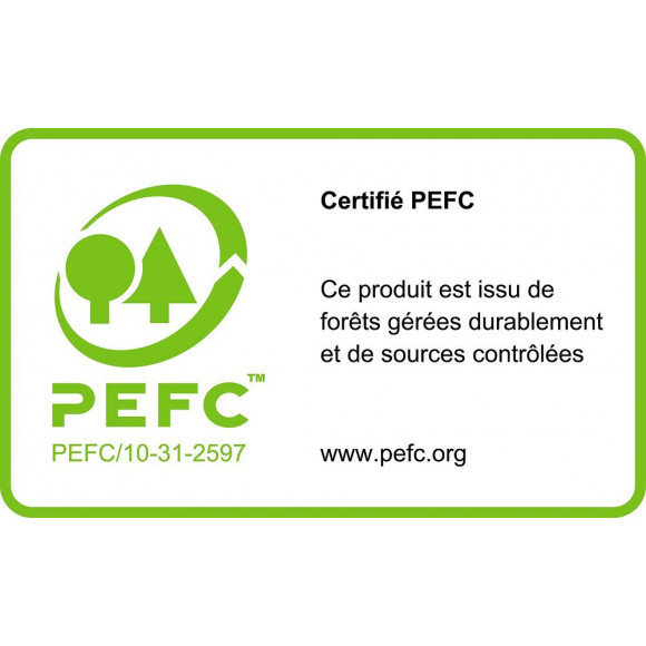 Porte coulissante blanc 4lignes