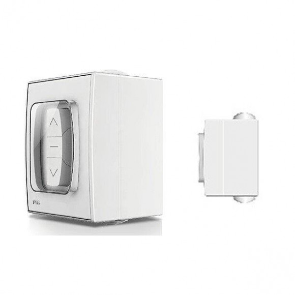 Bouton poussoir filaire pour porte de garage