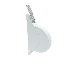 Enrouleur Blanc sangle 5000x15mm