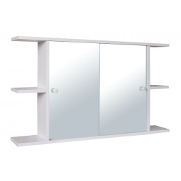 Armoire de toilette avec portes coulissantes