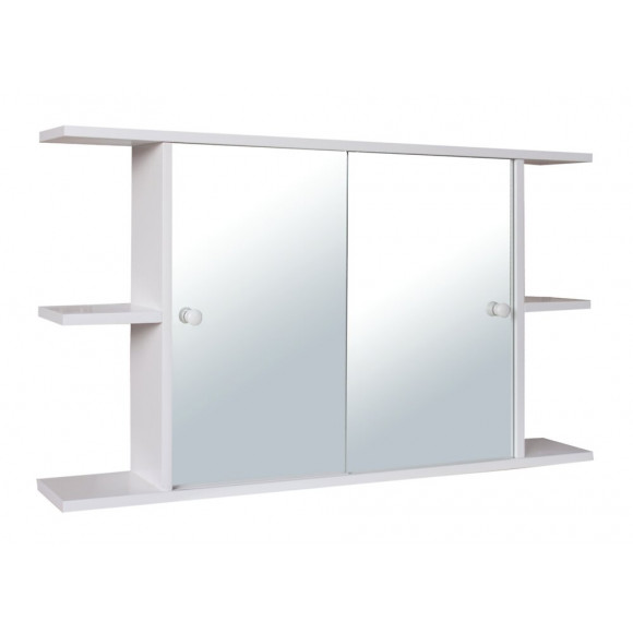 Armoire de toilette avec portes coulissantes