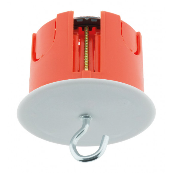 Boîte Point de Centre murs creux placo diamètre 67 avec crochet