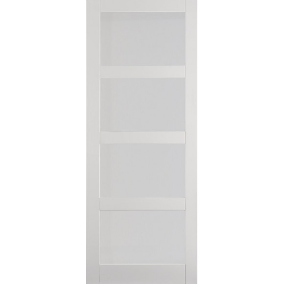 Porte coulissante OLIVA2 4 panneaux en MDF 204x93