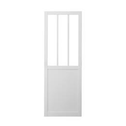 Porte coulissante VITRAL Blanc 204x83