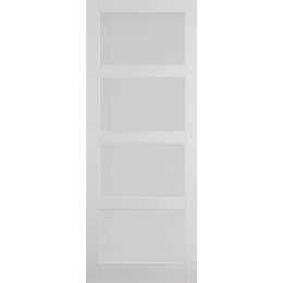 Porte coulissante OLIVA2 4 panneaux en MDF 204x63