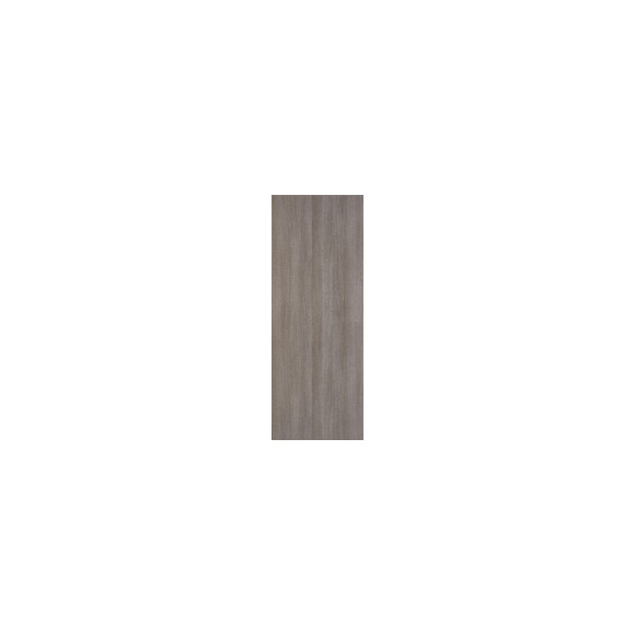 Porte coulissante PIREE décor bois lisse Chêne Grisé 204x73