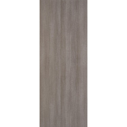 Porte coulissante PIREE décor bois lisse Chêne Grisé 204x73