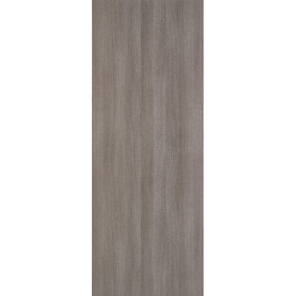 Porte coulissante PIREE décor bois lisse Chêne Grisé 204x73