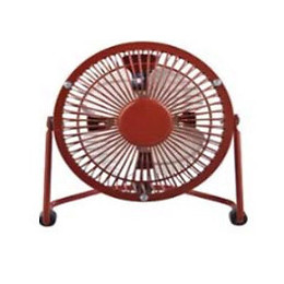 Mini ventilateur de table rouge