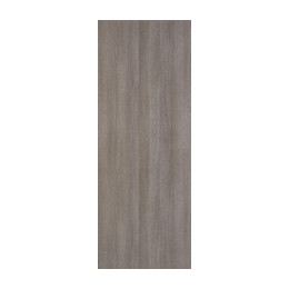 Porte coulissante PIREE décor bois lisse Chêne Grisé 204x83