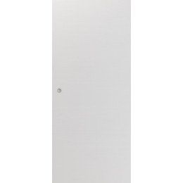 Porte coulissante ELIS Décor Bois structuré Blanc Structuré 204x83