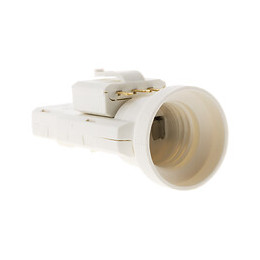 Douille E27 + Fiche DCL - 6A 250V