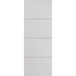 Porte coulissante NICIA prêt à peindre 204x83