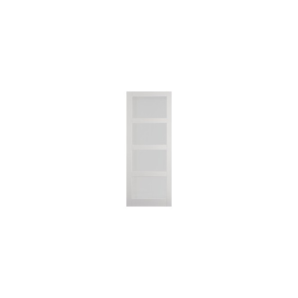 Porte coulissante OLIVA2 4 panneaux en MDF 204x93