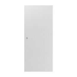 Porte coulissante ELIS Décor Bois structuré Blanc Structuré 204x93