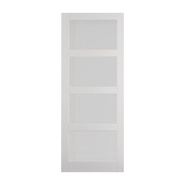 Porte coulissante OLIVA2 4 panneaux en MDF 204x83