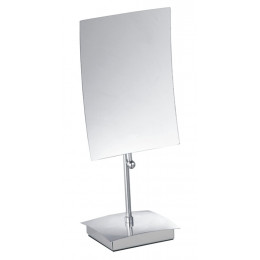 MIROIR GROSSISSANT X5 SUR PIED RECTANGLE 21X13  