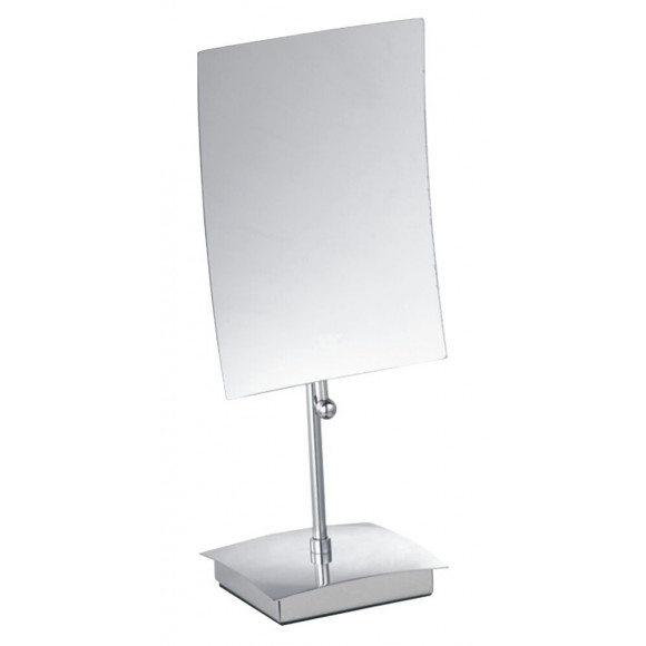 MIROIR GROSSISSANT X5 SUR PIED RECTANGLE 21X13  