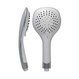 Douchette MILK chromé-blanc 3 jets