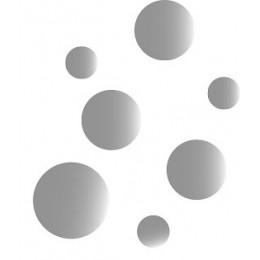 COFFRET 7 MIROIRS RONDS