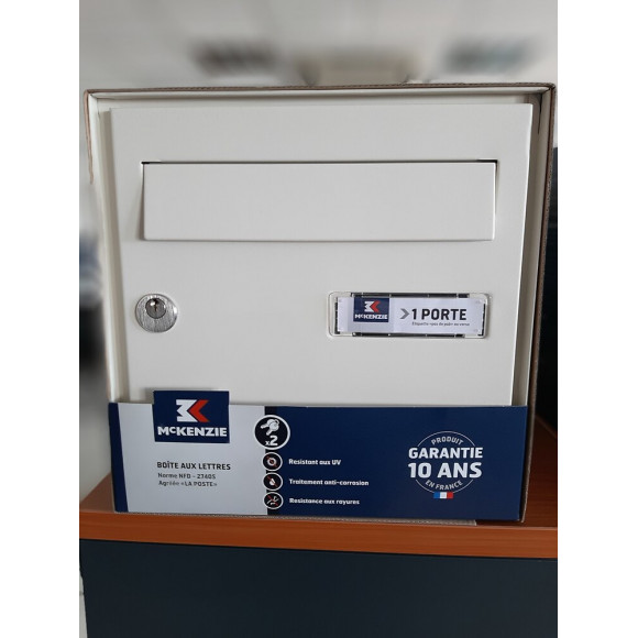 BOITE A LETTRE 2P BLANC