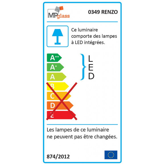 MIROIR LED RENZO 70X90 CM