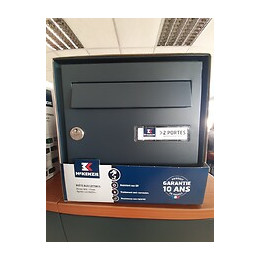 BOITE A LETTRE 2P NOIR
