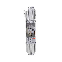 Barrière extensible blanche