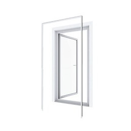 Huisserie pour porte battante blanc 125x245cm