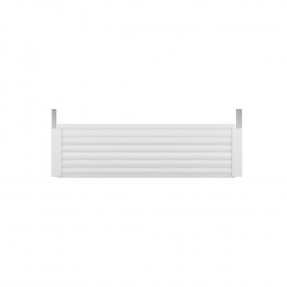 Réhausse de 25cm pour volet roulant en Aluminium blanc